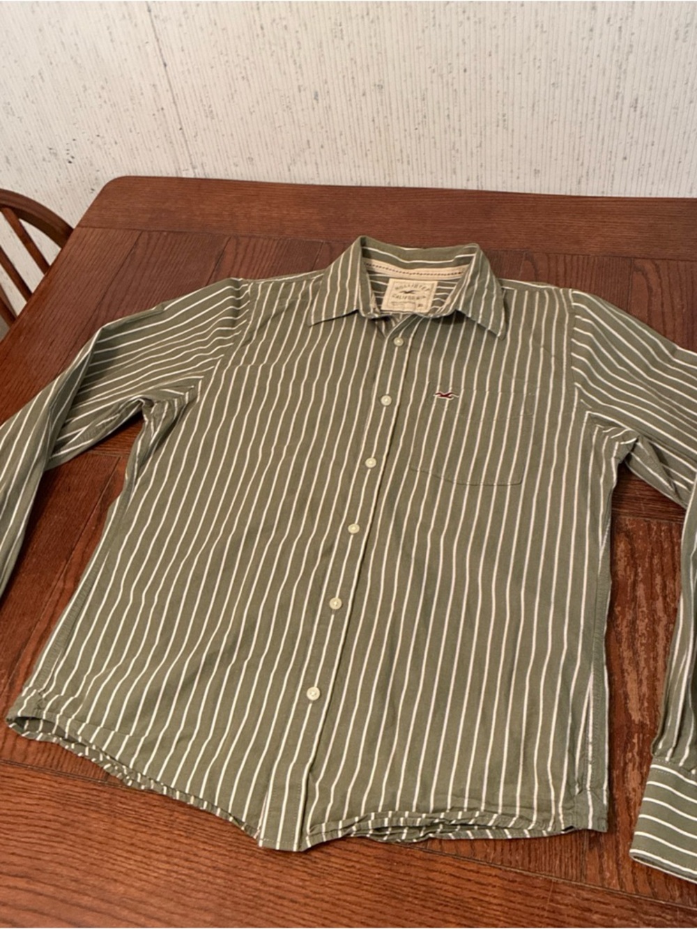 Hollister California Long Sleeve Shirt Men’s XL Button Up Casual Collared